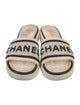 Chanel 2021 Interlocking CC Logo Slides