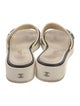 Chanel 2021 Interlocking CC Logo Slides