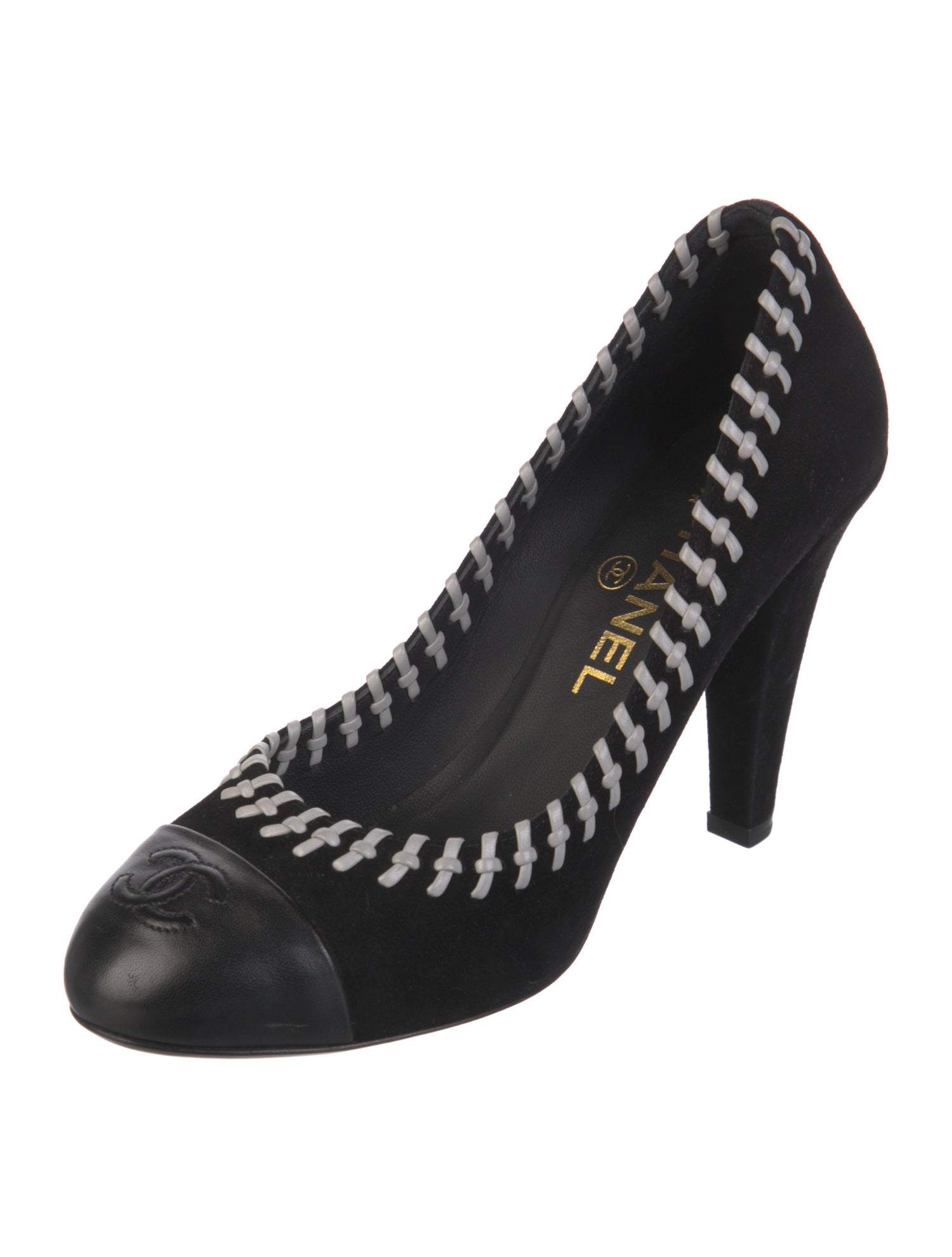 Chanel 2014 Interlocking CC Logo Pumps