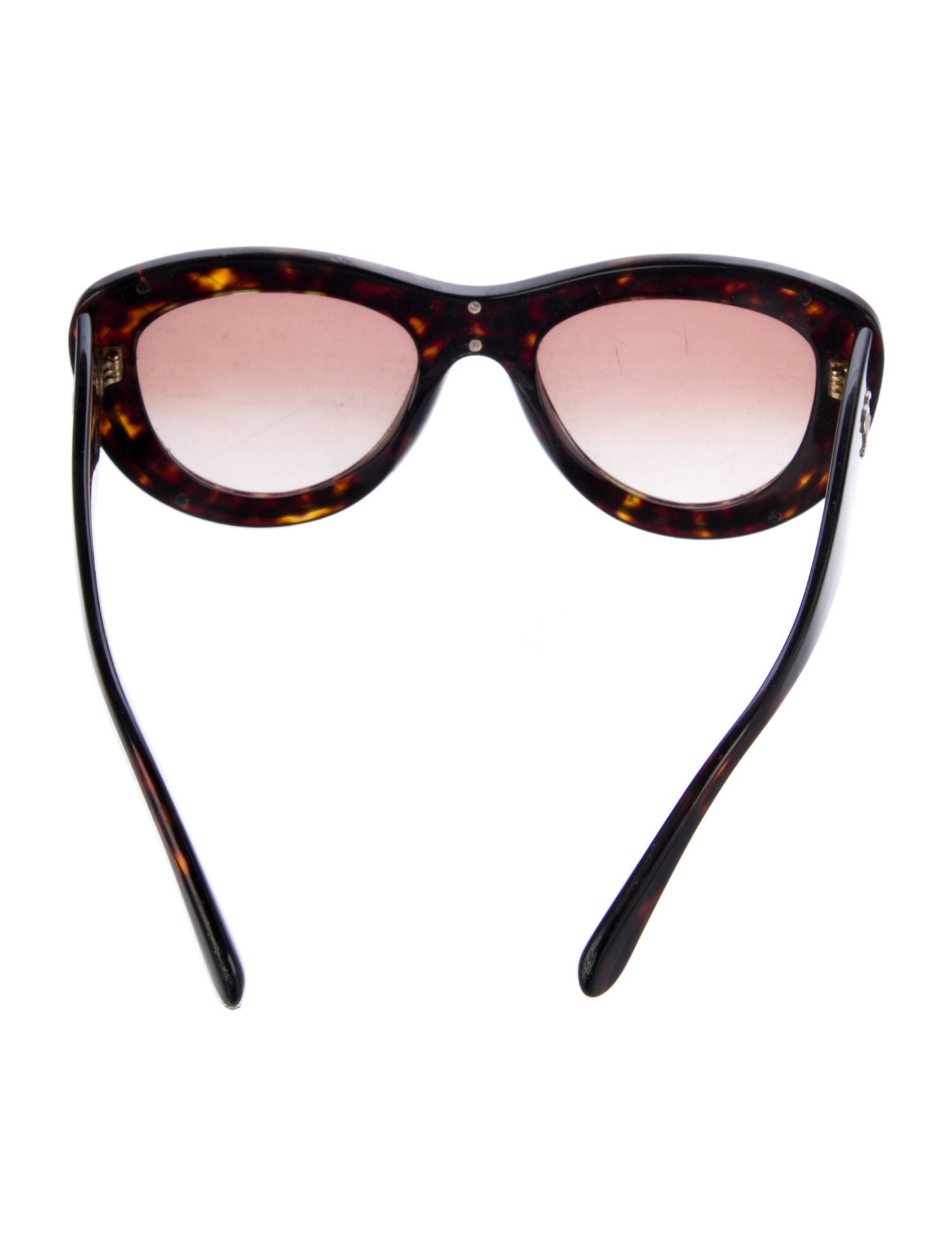 Chanel Interlocking CC Logo Cat-Eye Sunglasses