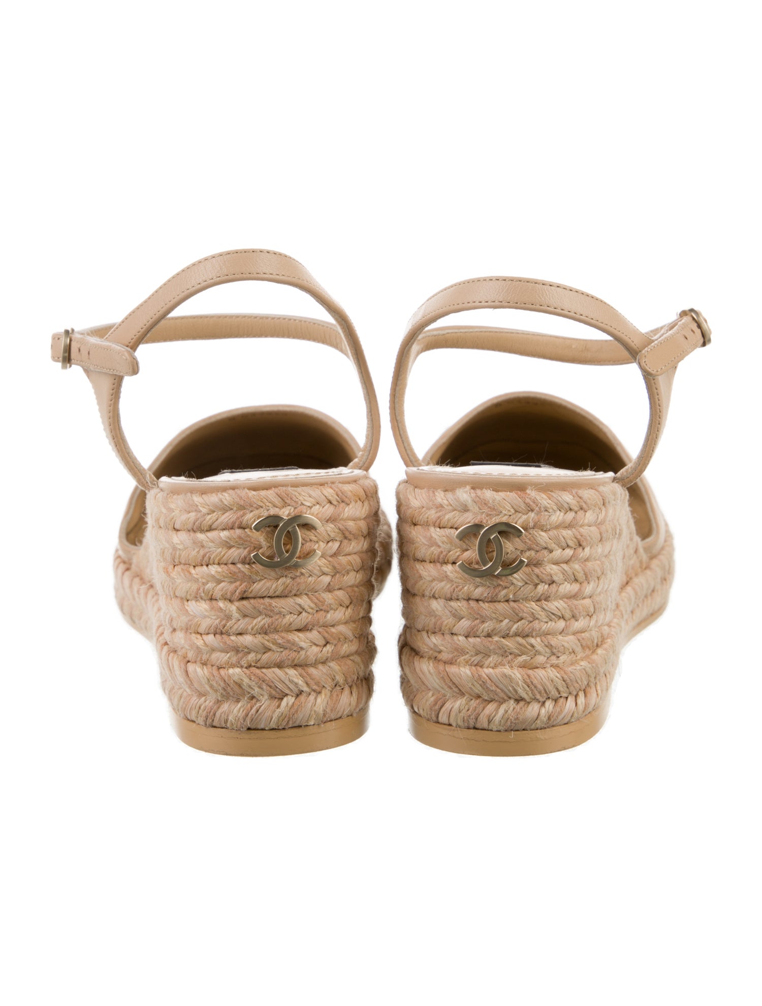 Chanel 2023 Interlocking CC Logo Slingback Pumps