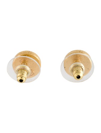 Chanel 2024 Resin CC Stud Earrings