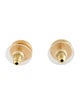 Chanel 2024 Resin CC Stud Earrings