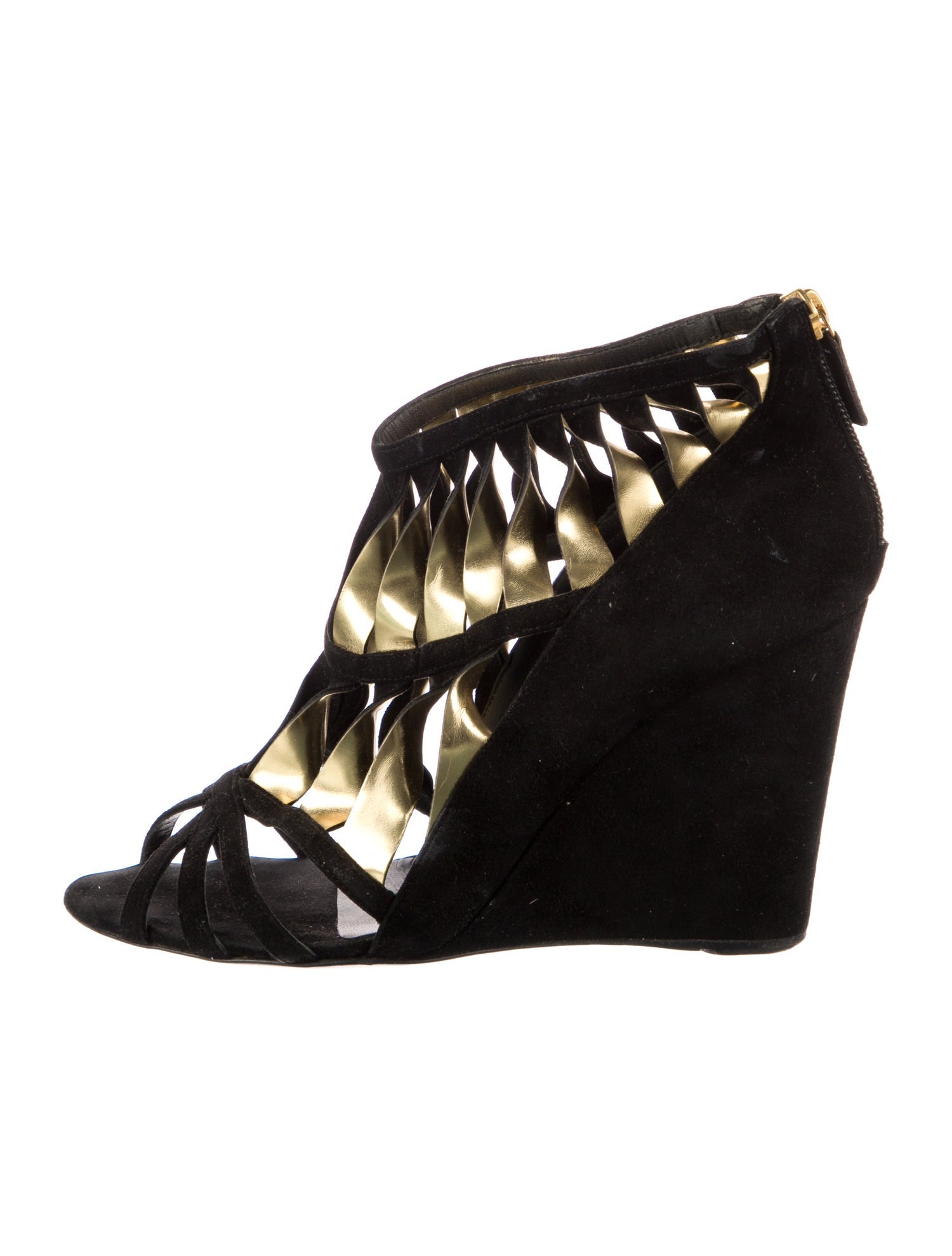 Chanel 2010 Interlocking CC Logo Gladiator Sandals