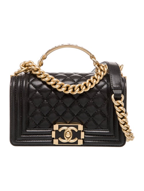 Chanel Small Boy Top Handle Bag