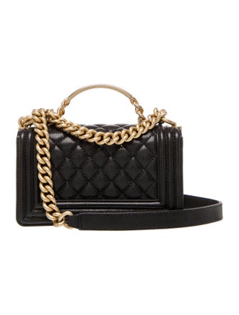 Chanel Small Boy Top Handle Bag