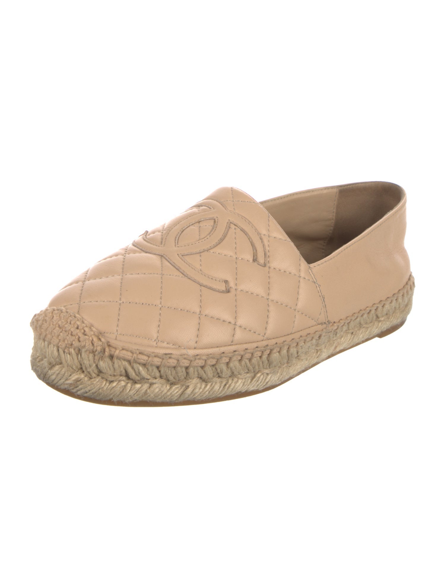 Chanel 2019 Interlocking CC Logo Espadrilles