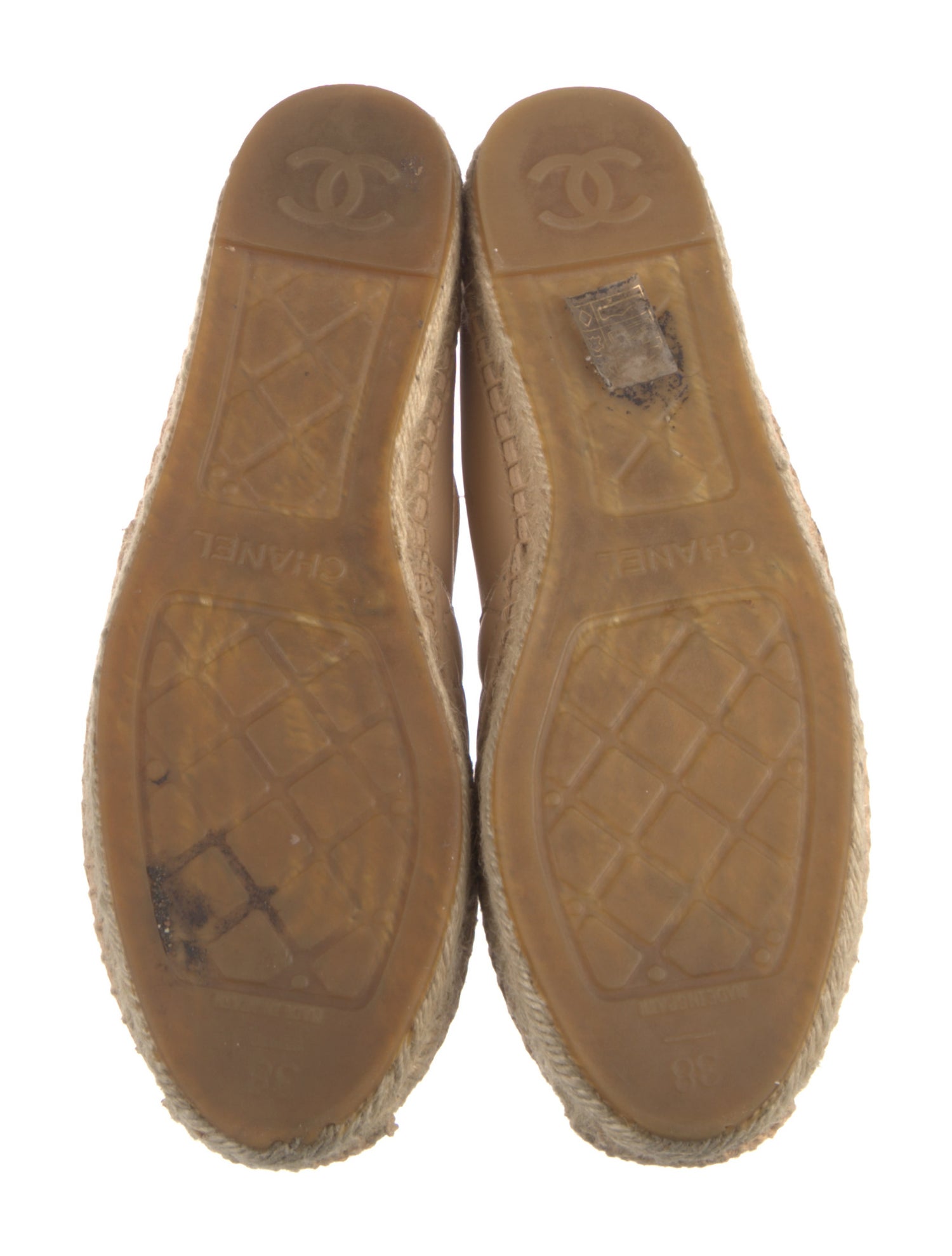 Chanel 2019 Interlocking CC Logo Espadrilles