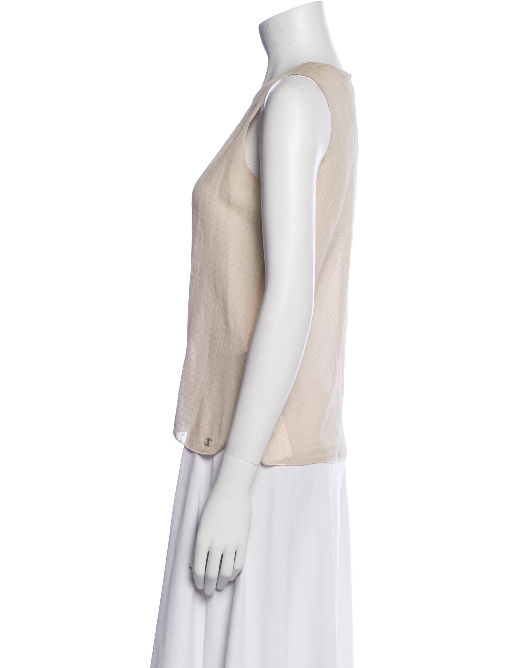 Chanel 2005 Silk Top