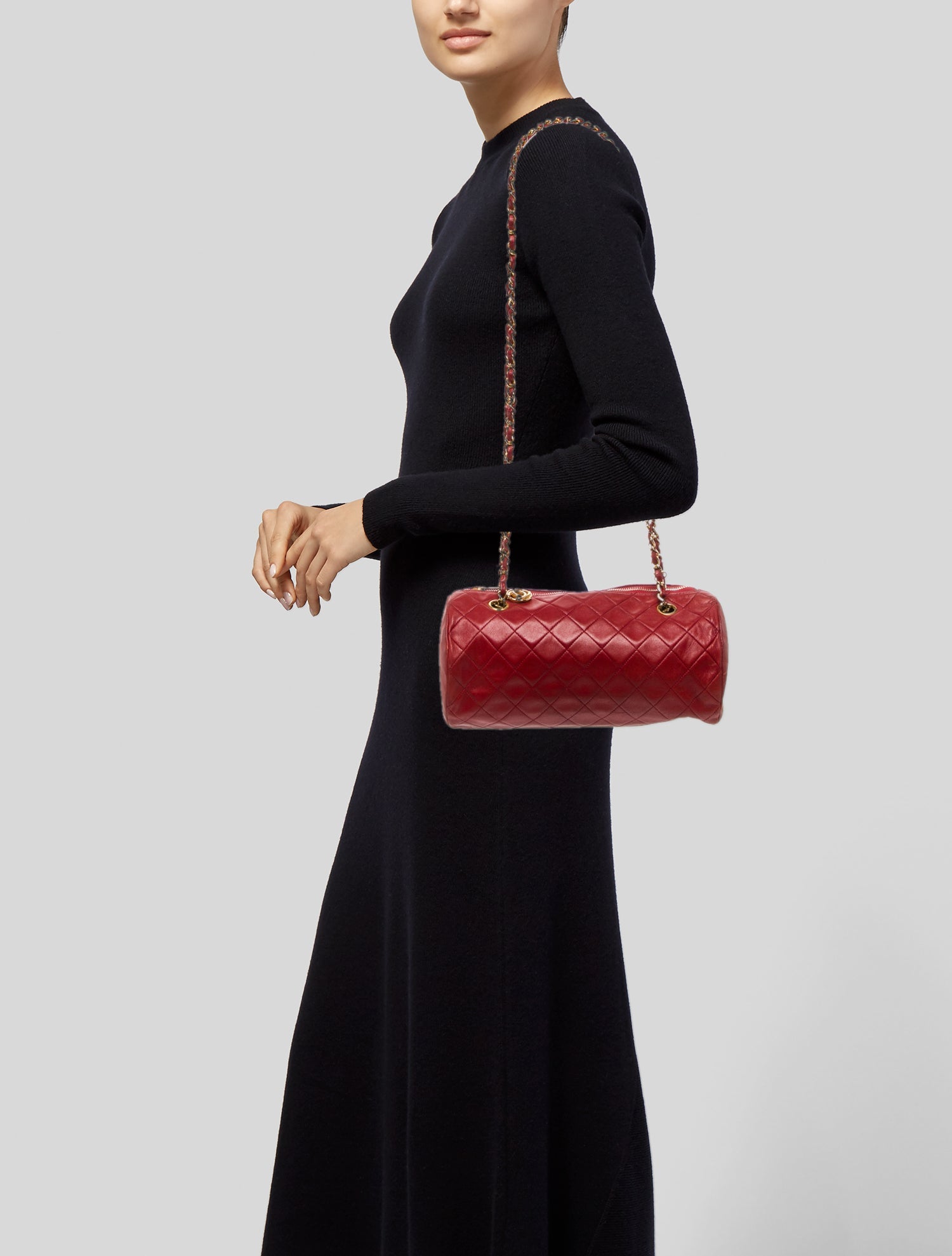 Chanel Vintage Timeless Barrel Bag