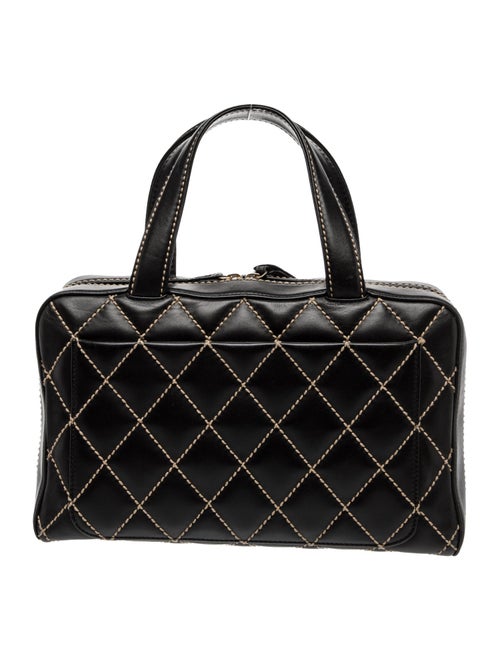 Chanel Stitch It Surpique Bowler Bag