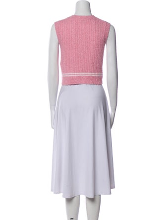 Chanel 2022 Crew Neck Crop Top