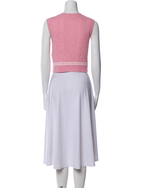 Chanel 2022 Crew Neck Crop Top