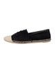Chanel Interlocking CC Logo Canvas Espadrilles