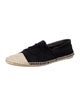 Chanel Interlocking CC Logo Canvas Espadrilles