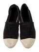 Chanel Interlocking CC Logo Canvas Espadrilles