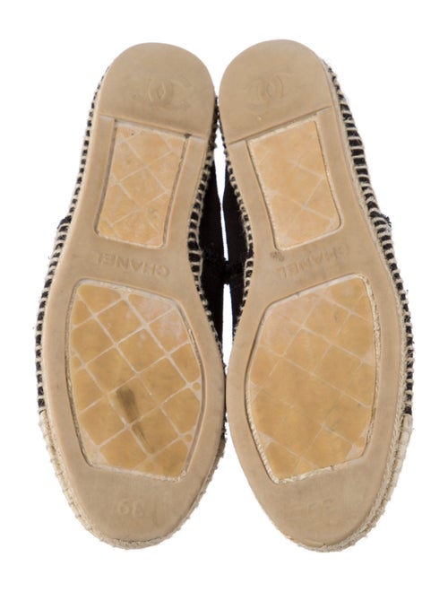 Chanel Interlocking CC Logo Canvas Espadrilles