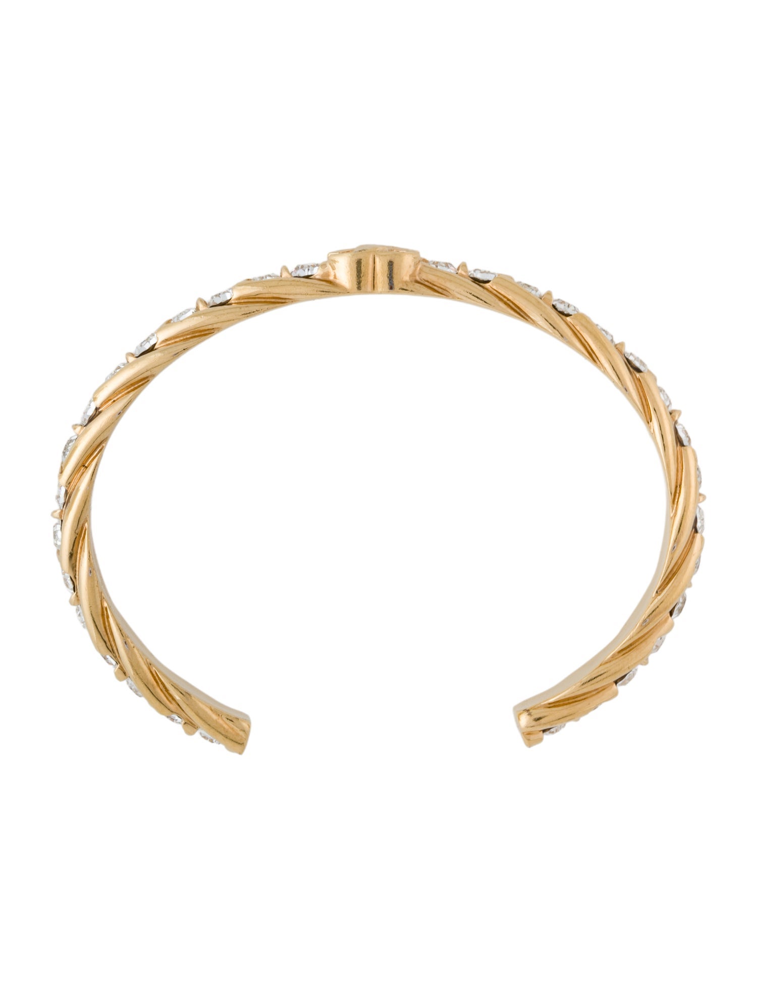 Chanel 2023 Strass CC Cuff