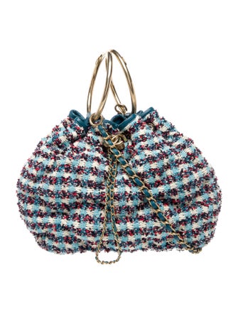 Chanel Paris-Cuba Cuban Chesterfield Bucket Bag