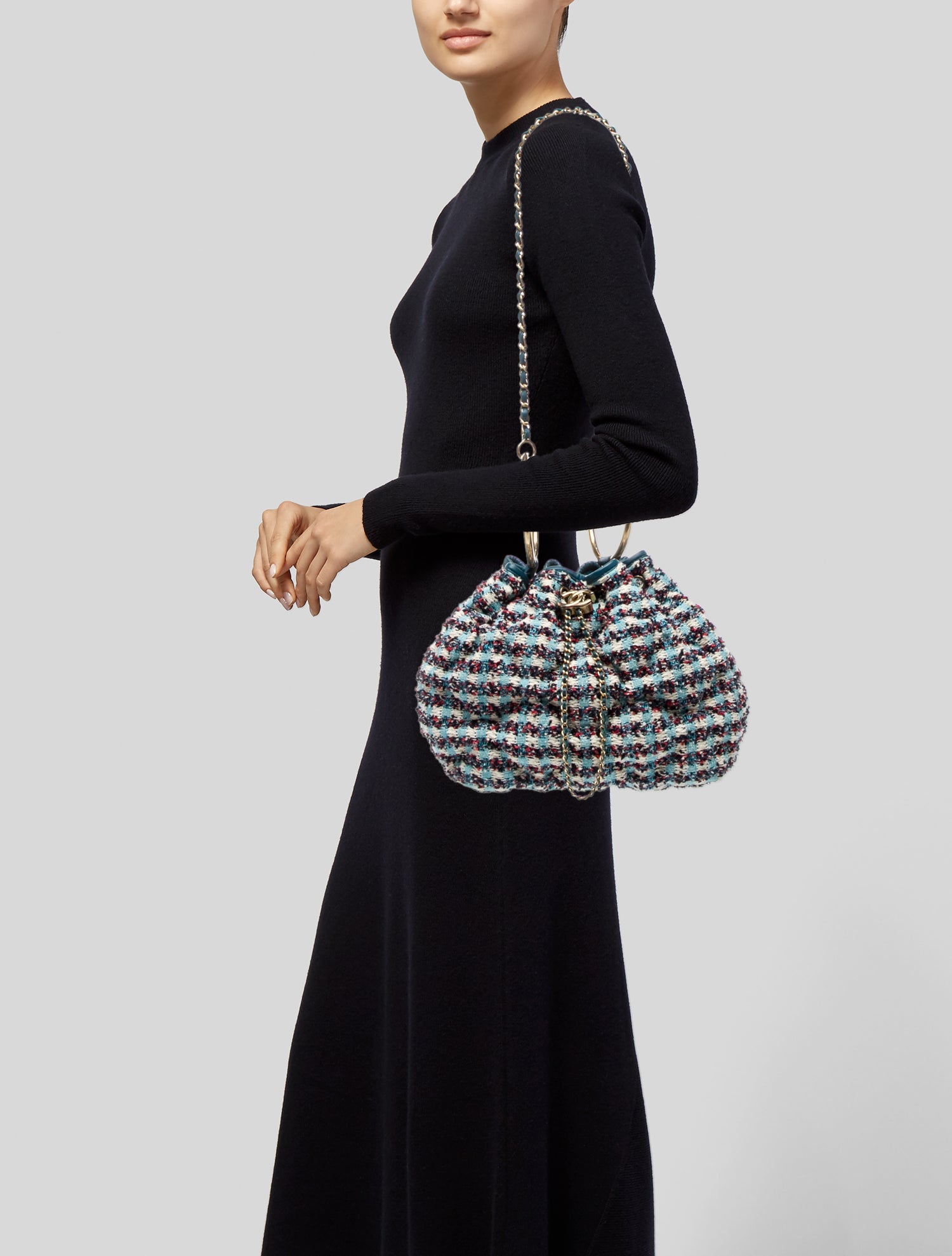 Chanel Paris-Cuba Cuban Chesterfield Bucket Bag