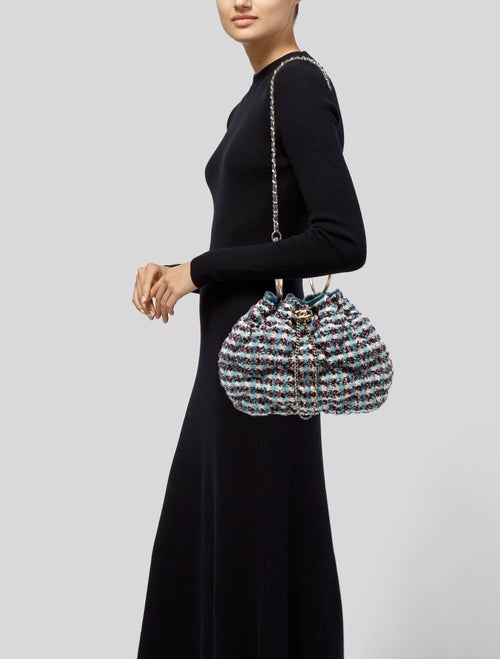 Chanel Paris-Cuba Cuban Chesterfield Bucket Bag