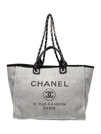 Chanel Medium Deauville Shopping Tote