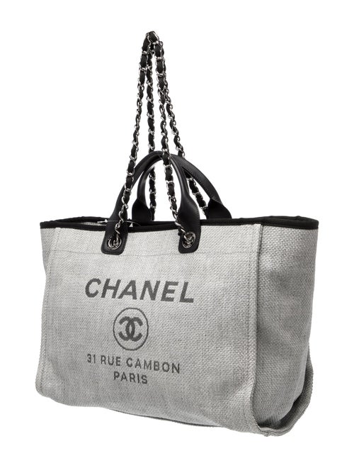 Chanel Medium Deauville Shopping Tote