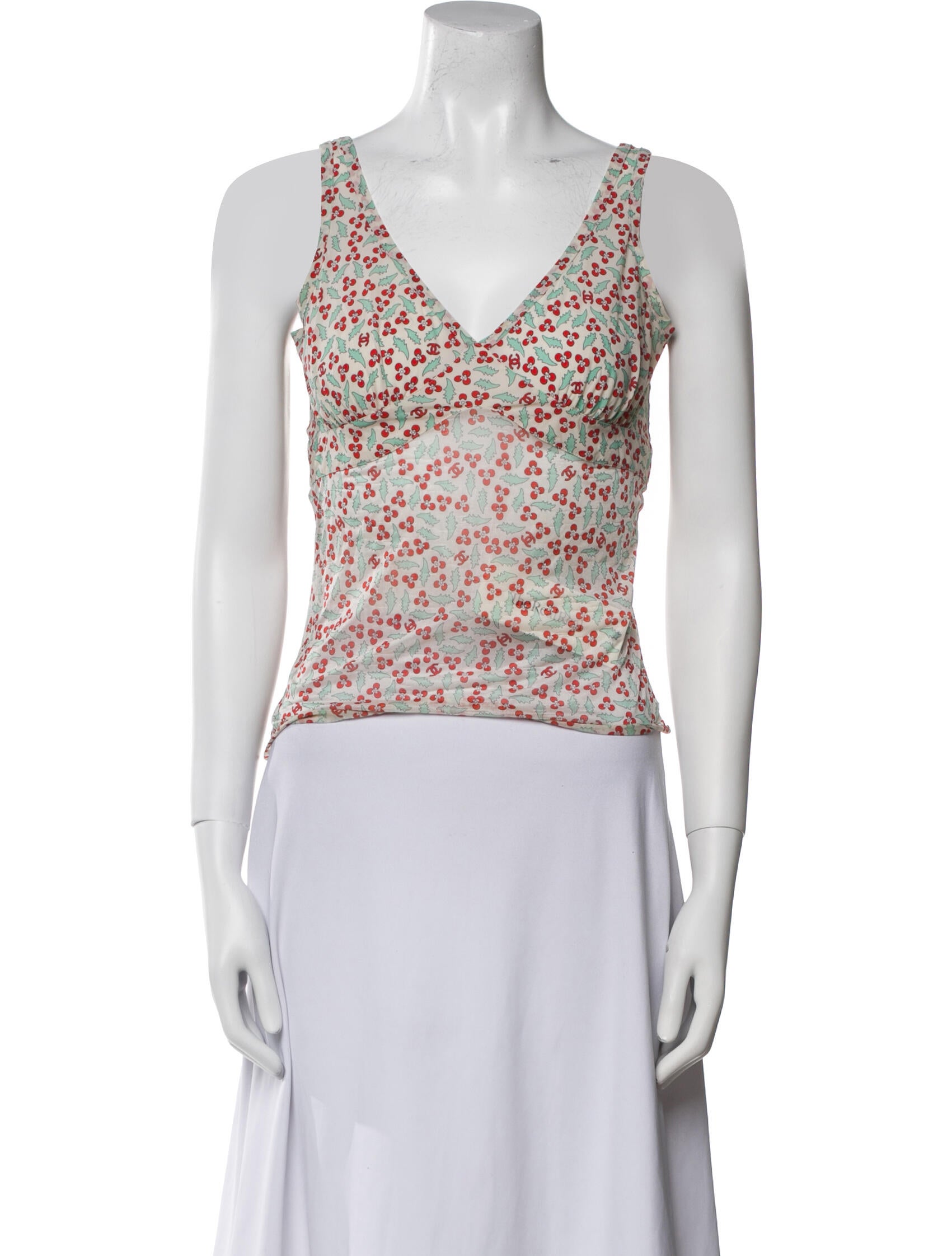 Chanel 2004 Nylon Crop Top