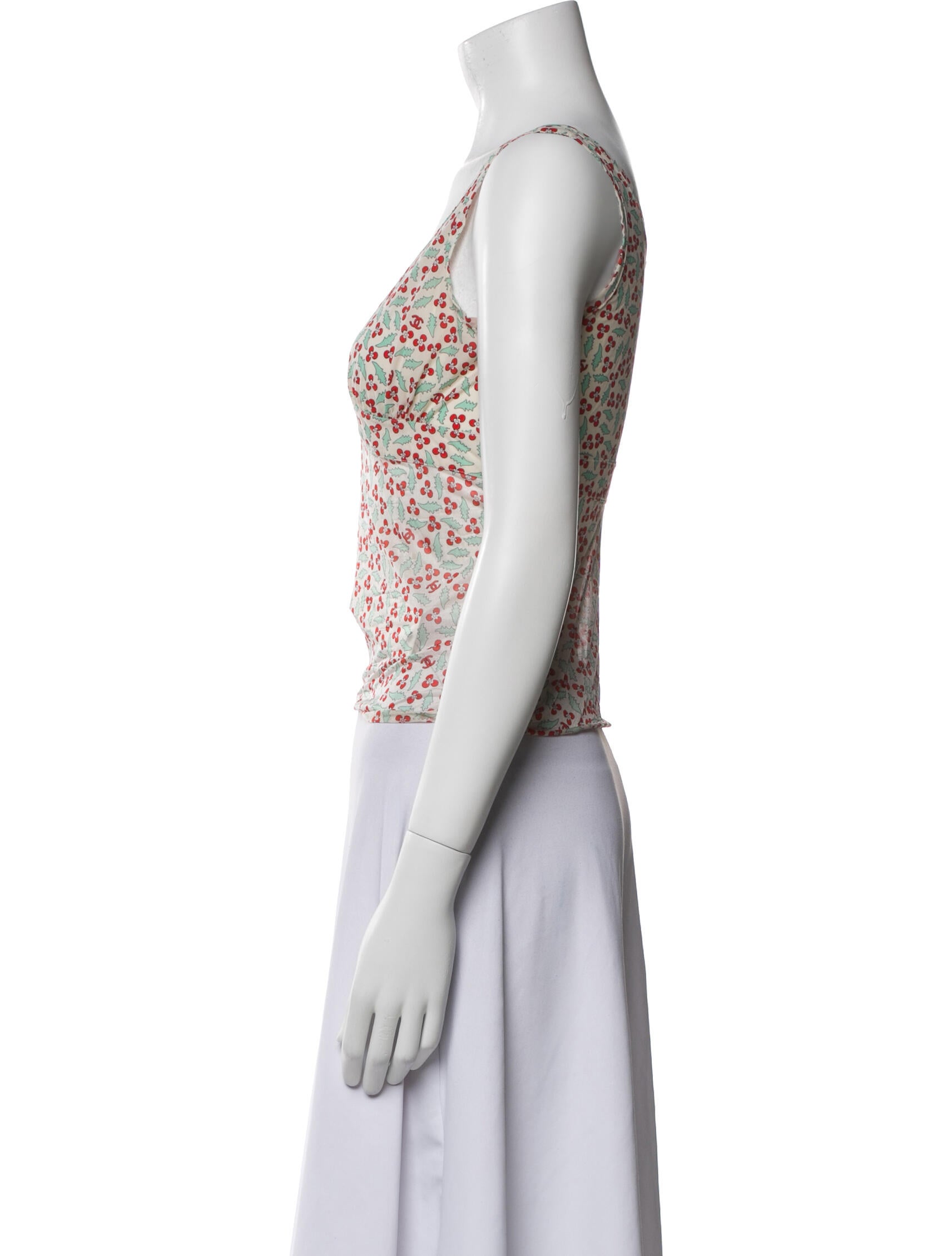 Chanel 2004 Nylon Crop Top