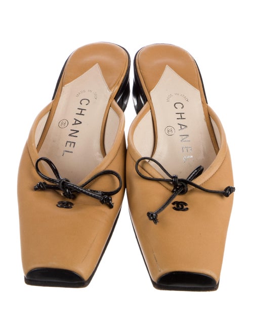 Chanel Vintage Late 1990's - Early 2000's Mules