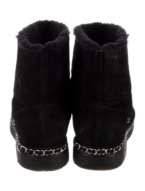 Chanel 2019 Interlocking CC Logo Boots