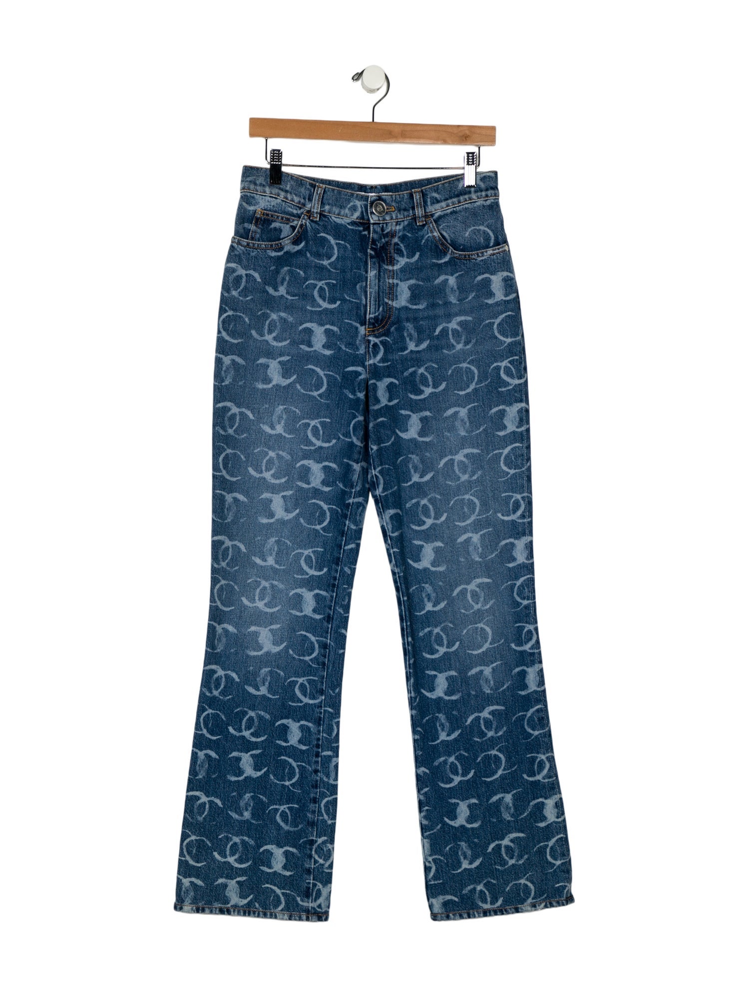 Chanel 2025 Wide Leg Jeans