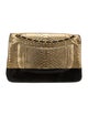Chanel Python Jumbo Double Flap Bag