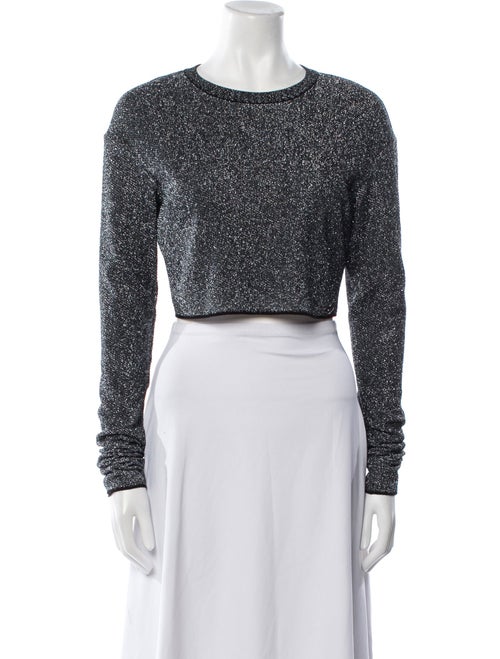 Chanel 2014 Crew Neck Crop Top