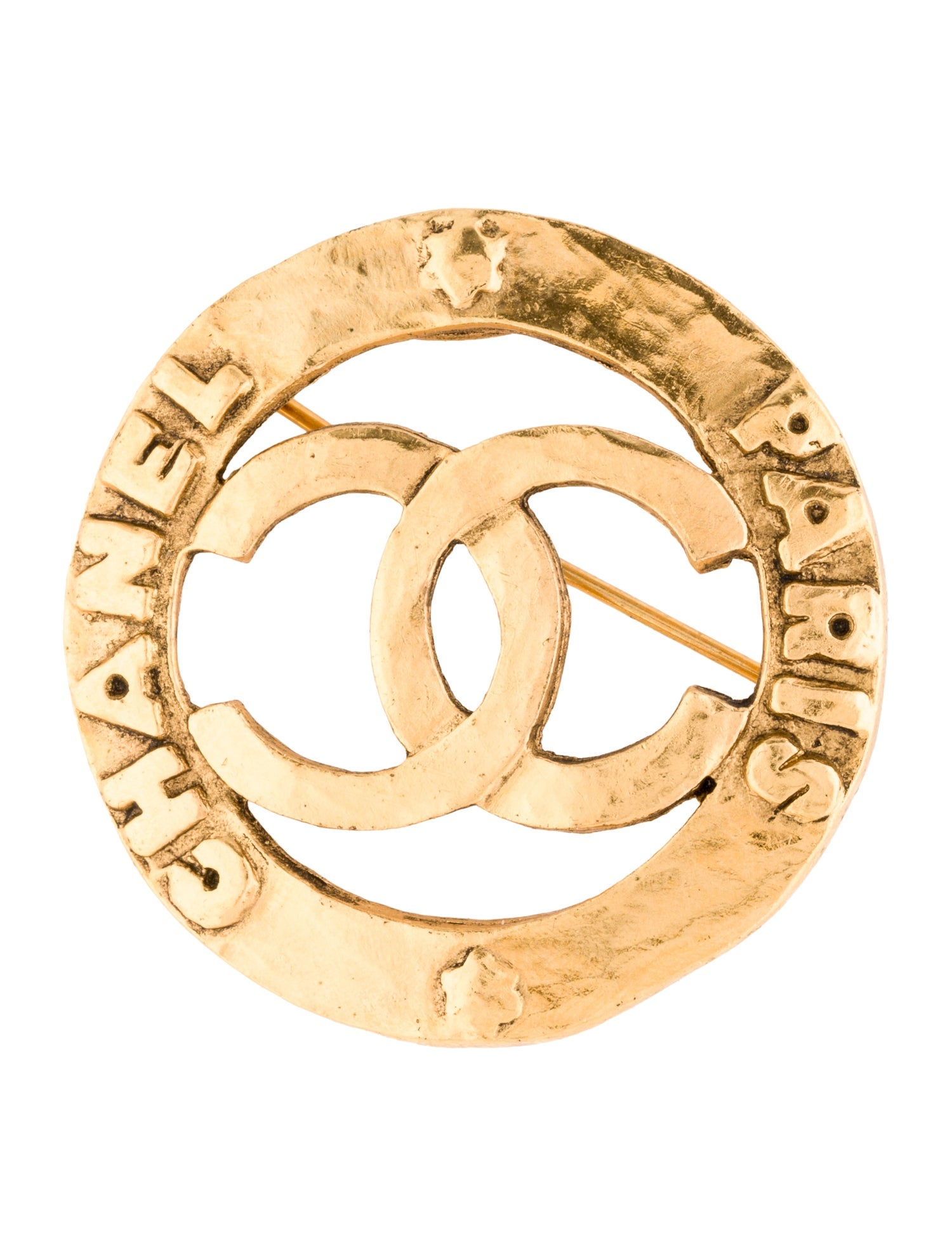 Chanel Vintage CC Brooch