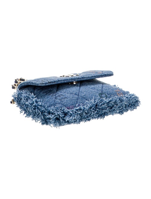 Chanel Denim Mood Clutch w/ Chain