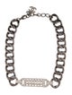 Chanel Strass CC Curb Link Choker
