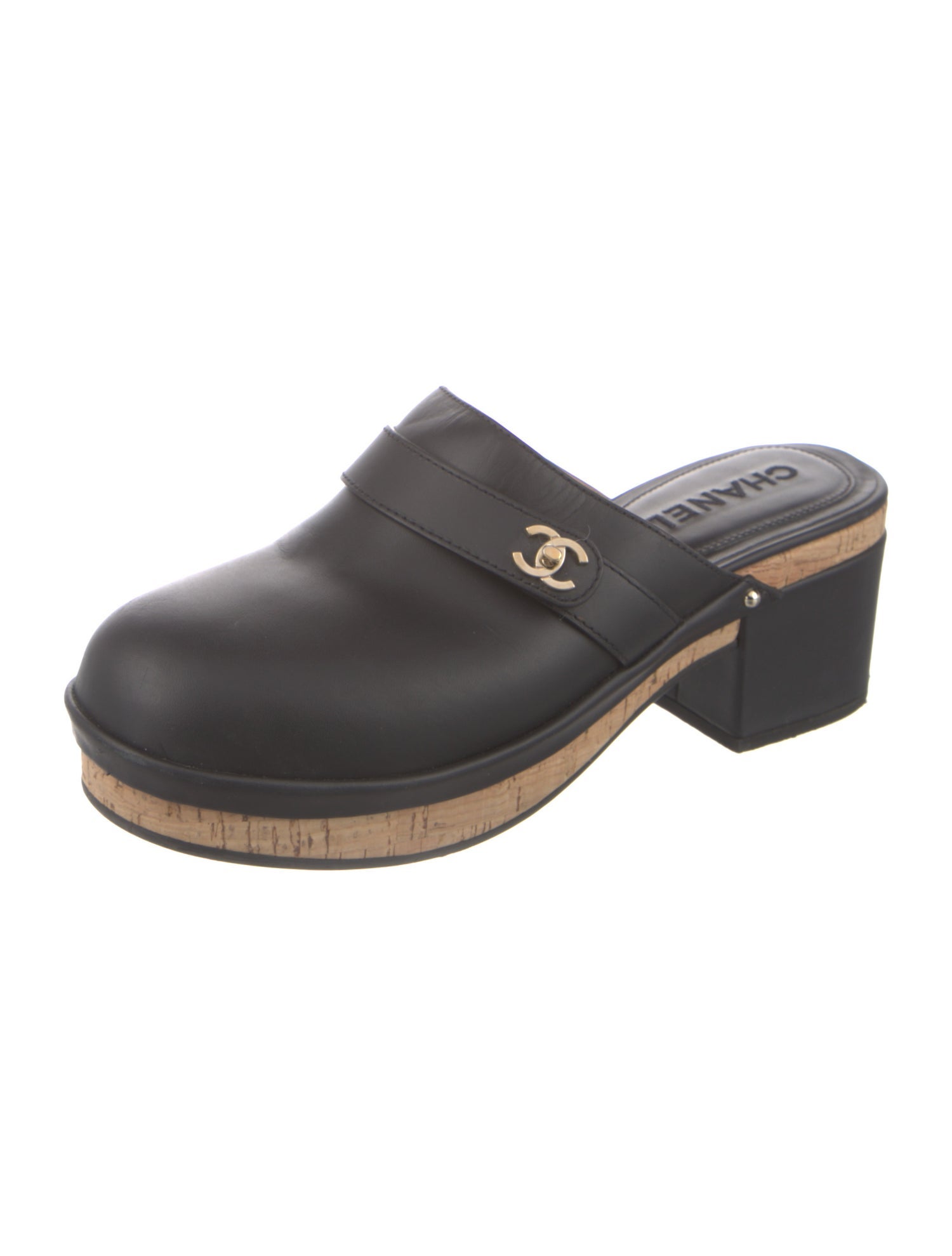 Chanel 2021 Interlocking CC Logo Mules