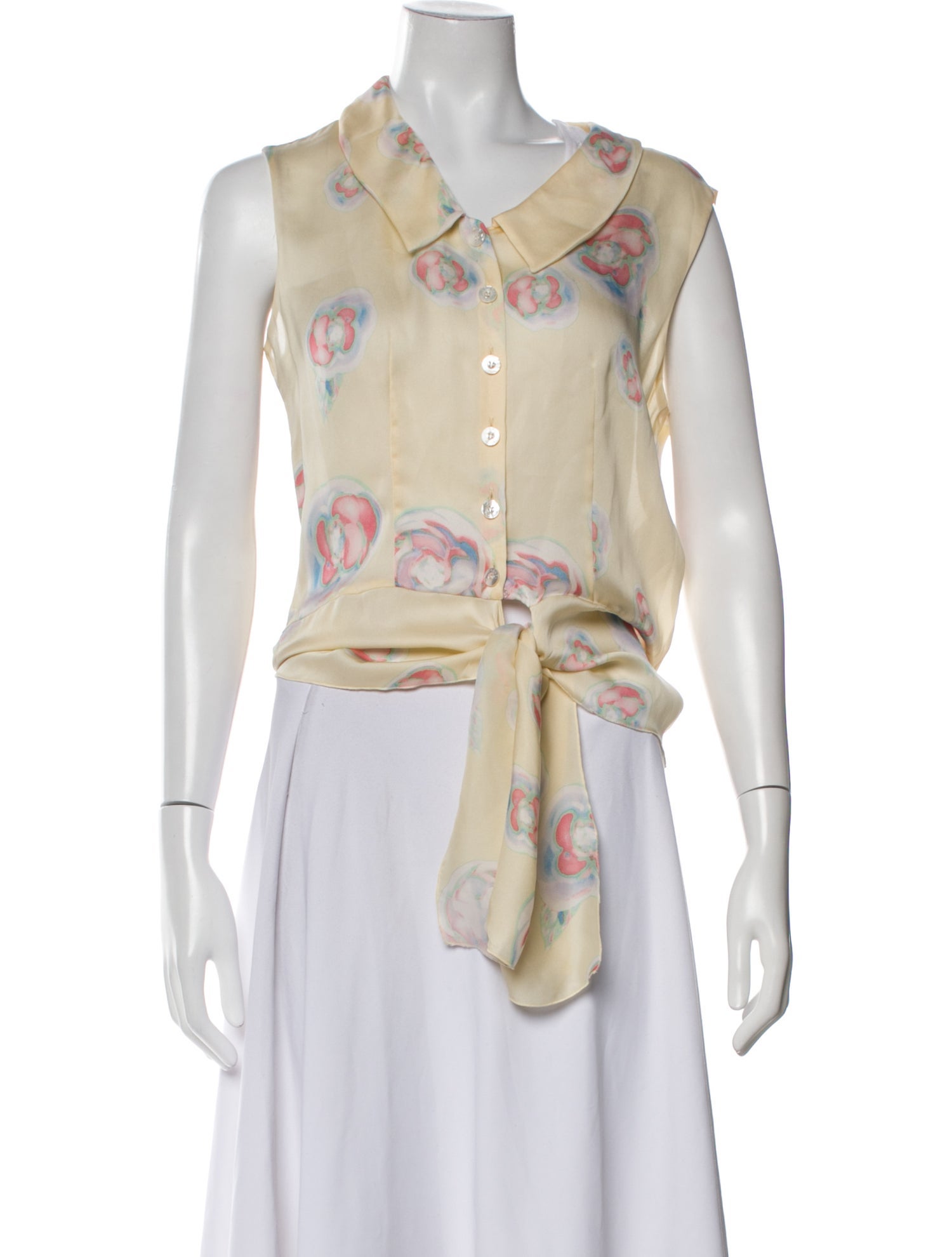 Chanel Vintage 2000 Button-Up Top