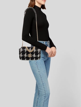 Chanel Tweed Medium 19 Flap Bag