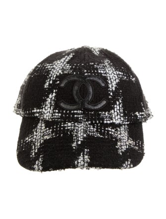 Chanel Tweed CC Baseball Cap