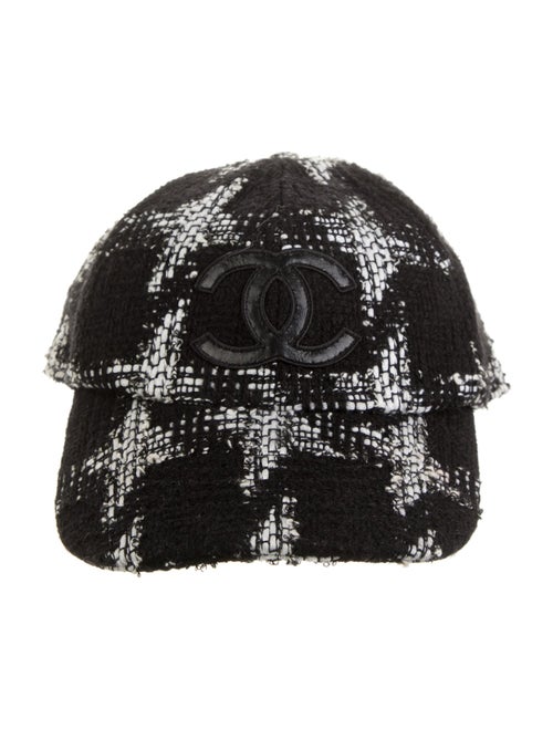 Chanel Tweed CC Baseball Cap