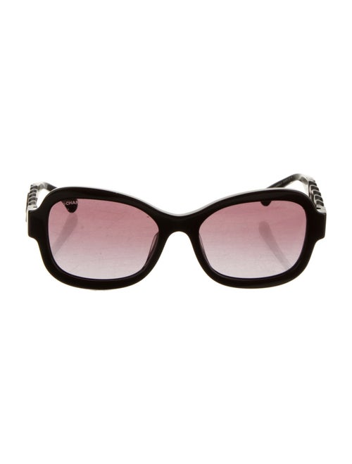 Chanel Interlocking CC Logo Square Sunglasses