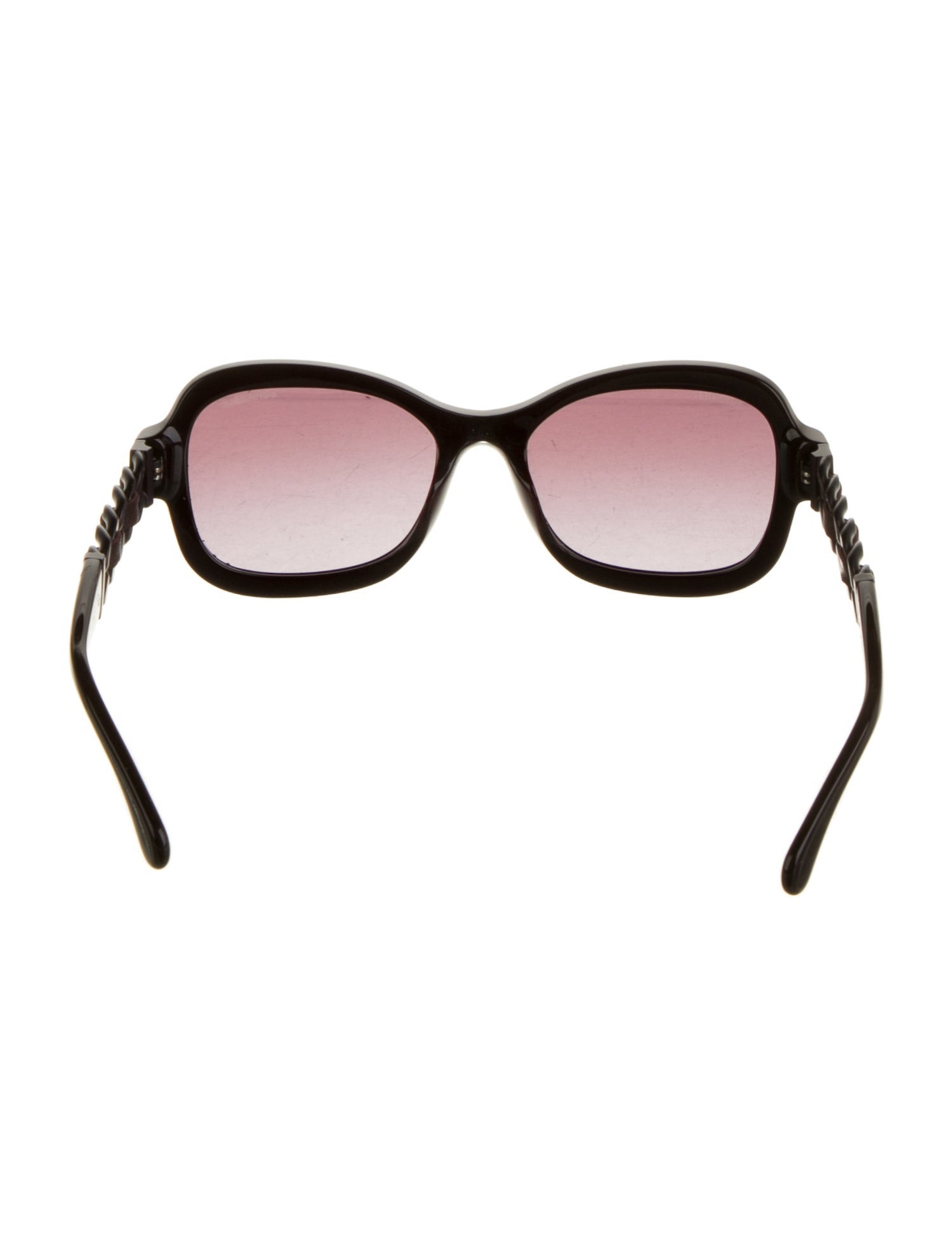 Chanel Interlocking CC Logo Square Sunglasses