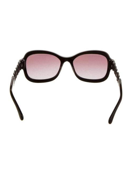 Chanel Interlocking CC Logo Square Sunglasses