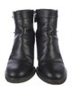 Chanel Interlocking CC Logo Leather Boots