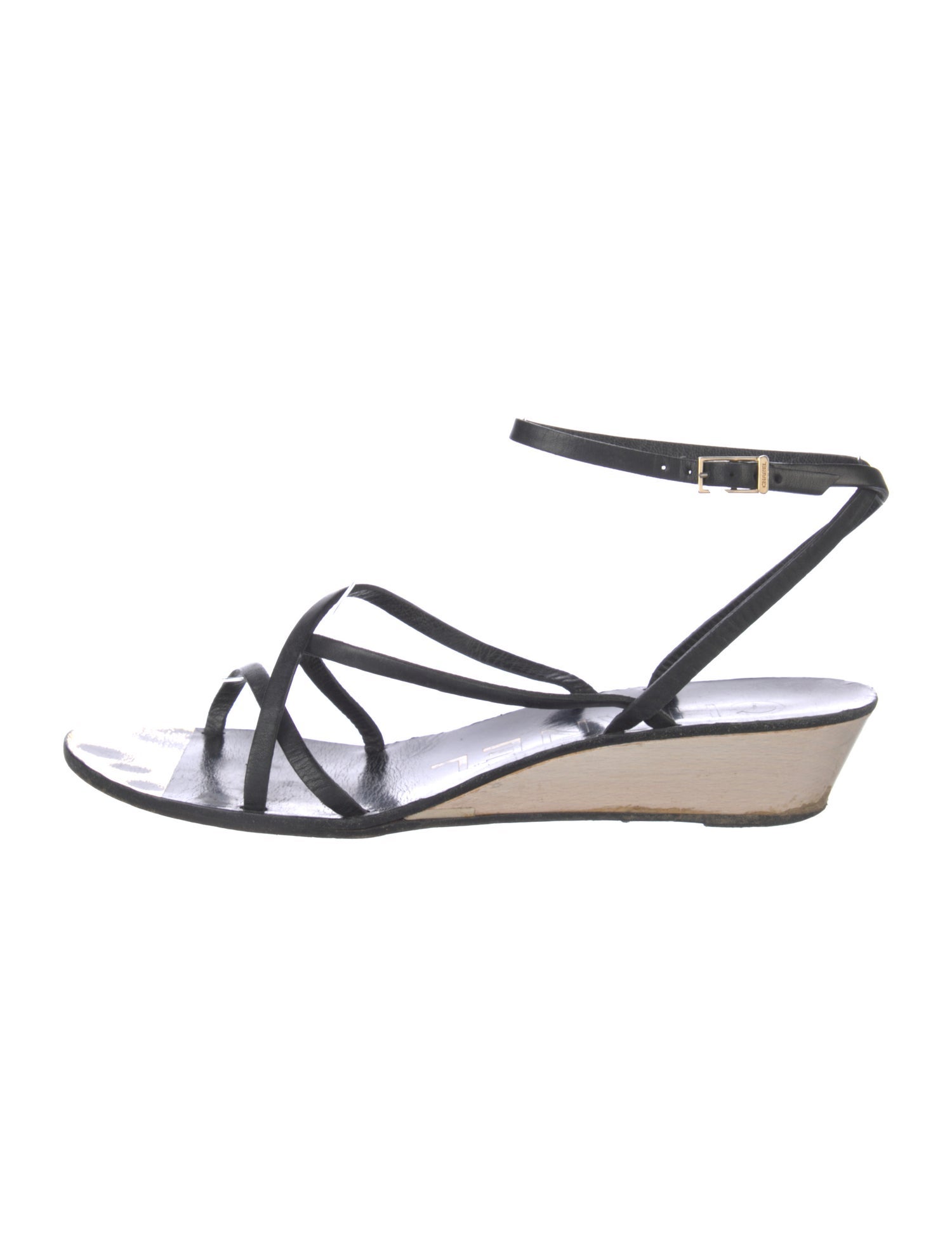 Chanel Leather Sandals