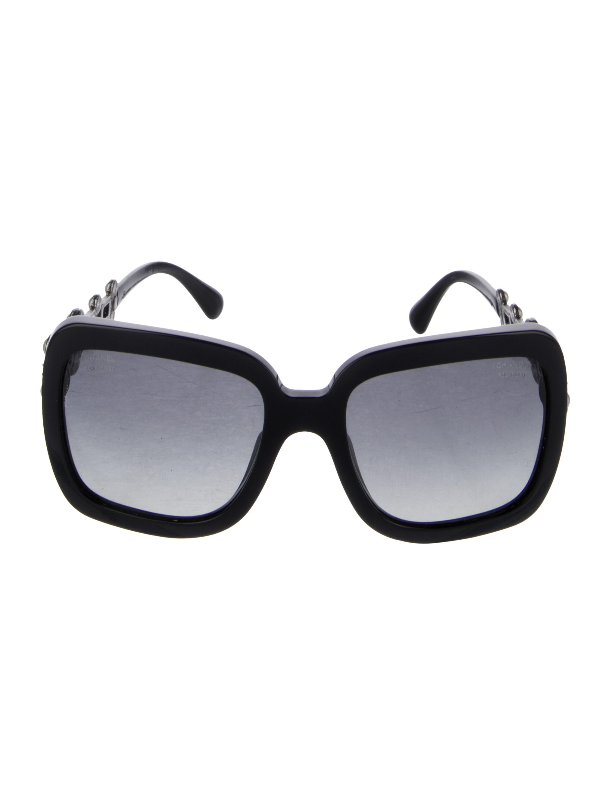 Chanel Interlocking CC Logo Oversize Sunglasses
