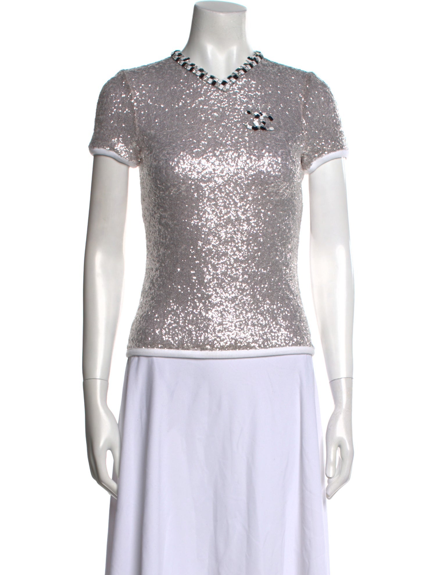 Chanel 2023 Sequin Polo