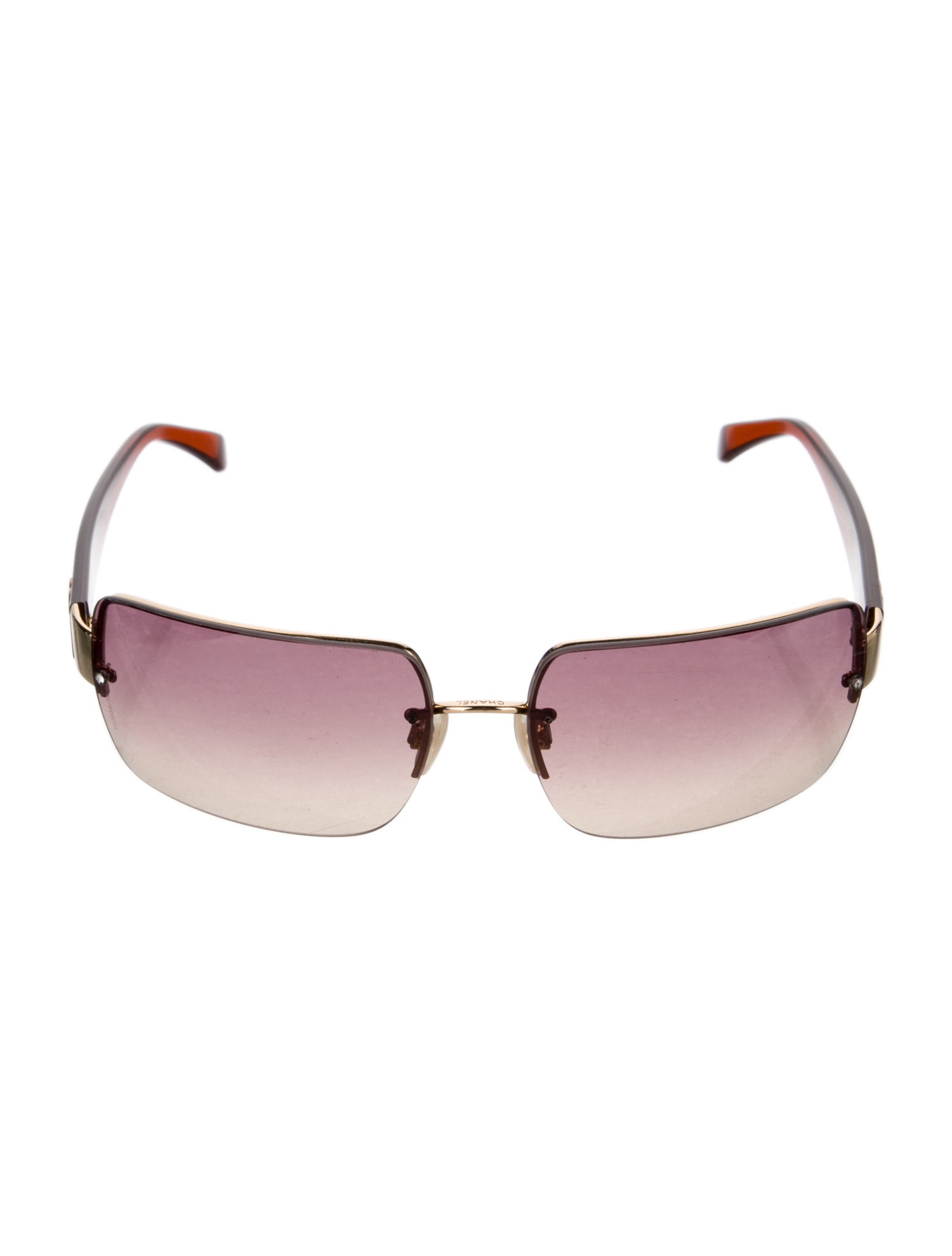 Chanel Vintage Interlocking CC Logo Sunglasses